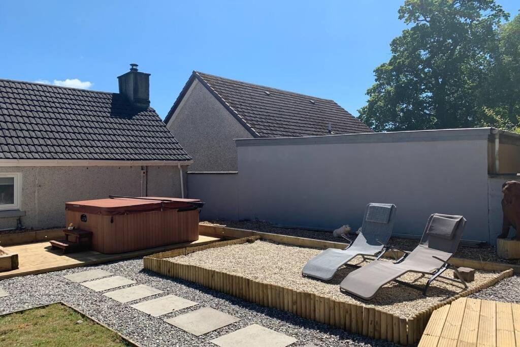 Highland Hottub Retreat, On Nc500 Villa Inverness Exteriör bild